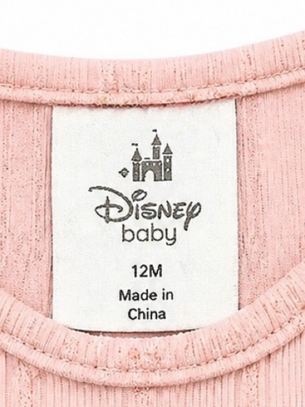 NWT Disney Baby Minnie Mouse Tutu Outfit Set 12M Pink Ribbed Dress Leggings Gift - Picture 4 of 4
